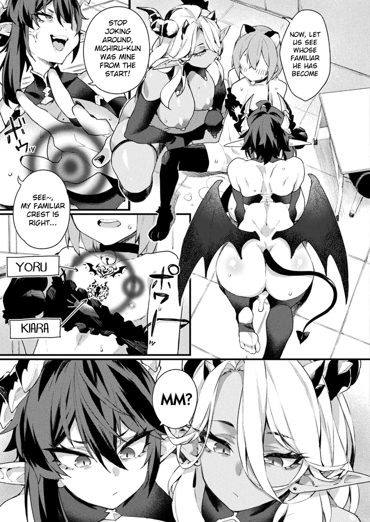 Hentai Manga Comic-Non-human older sister and subordinate - The struggle for the subordinate-Read-19